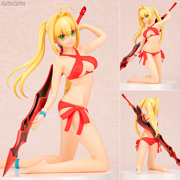 アッセンブル・ヒロインズ Fate/Grand Order キャスター/ネロ・クラウディウス[Summer Queens] 組立フィギュア[アワートレジャー]頭部は塗装済という新感覚の半完成品・組立フィギュアにキャスター/ネロが登場！