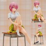 五等分の花嫁 中野一花 1/8 完成品フィギュア[コトブキヤ]大人気アニメ『五等分の花嫁』より、五つ子の長女「中野一花」がスケールフィギュアとなって登場！片足を抱えながら机に腰掛けたポーズで立体化致しました。