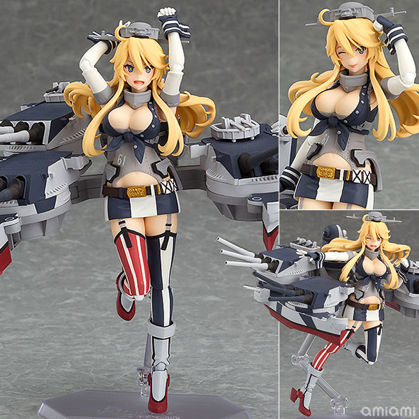 figma 艦隊これくしょん -艦これ- Iowa(アイオワ)[マックスファクトリー]人気ブラウザゲーム『艦隊これくしょん -艦これ-』より、USA艦娘Iowa級戦艦「Iowa(アイオワ)」がfigmaになって登場！