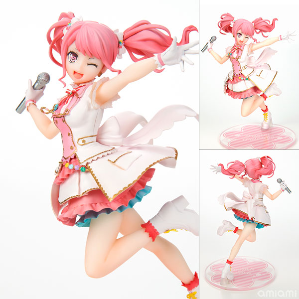 バンドリ！ ガールズバンドパーティ！ VOCAL COLLECTION 丸山彩 from Pastel*Palettes 完成品フィギュア[ブシロードクリエイティブ]ピンク色のふわふわツインテールや、衣装の造形にもこだわり、見ごたえを感じる仕上がりになりました！