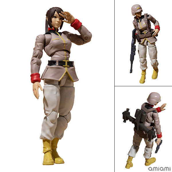 G.M.G.(ガンダムミリタリージェネレーション) 機動戦士ガンダム 地球連邦軍一般兵士03　1/18 可動フィギュア[メガハウス]『機動戦士ガンダム』に登場する“兵隊”に焦点をあてた可動フィギュアシリーズ「ガンダムミリタリージェネレーション(G.M.G.)」第2弾!!
