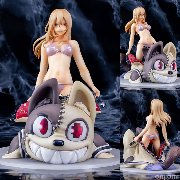 グレイプニル 青木紅愛＆加賀谷修一 1/7 完成品フィギュア[B´full FOTS JAPAN]着ぐるみの姿に変身した主人公「加賀谷修一」とその中に入って戦うヒロイン「青木紅愛」の2人を忠実に立体化。