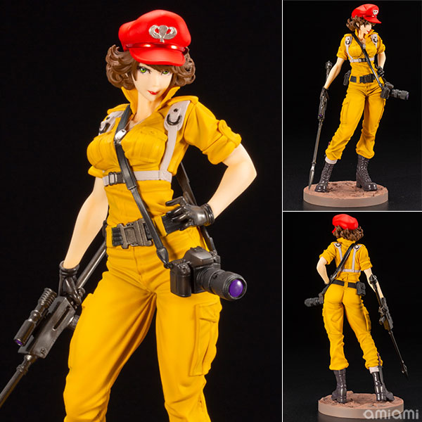 G.I. JOE美少女 レディ・ジェイ キャナリーアンカラー 限定版 1/7 完成品フィギュア[コトブキヤ]世界各地のエキスパートからなるチーム「G.I.JOE」チーム、レディ・ジェイが、エージェント「キャナリー・アン」のコスチュームカラーを纏ってラインナップ。