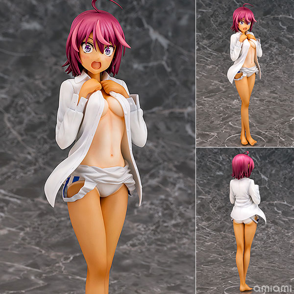 ぼくたちは勉強ができない！ 武元うるか 1/7 完成品フィギュア[ファット・カンパニー]驚きと羞恥を感じさせるような表情や、トレードマークともいえる日焼け跡の表現にこだわったうるかを是非お手元でお楽しみください！