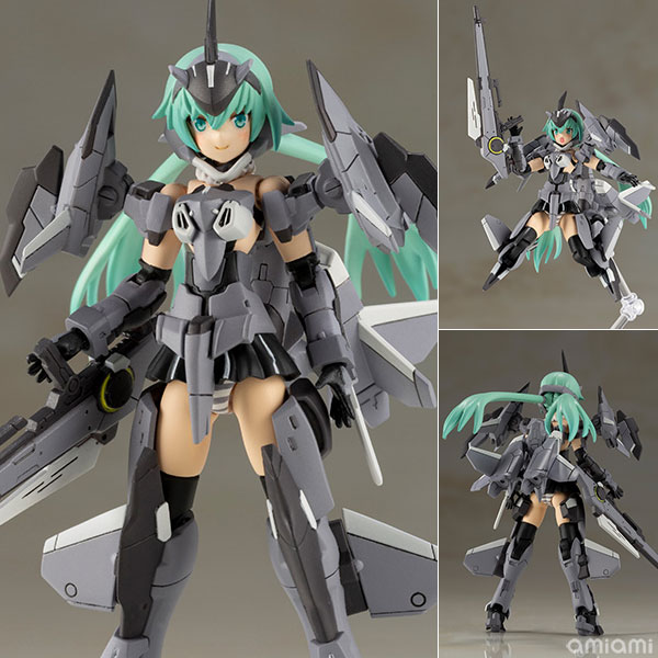 フレームアームズ・ガール ハンドスケール スティレット XF-3 Low Visibility Ver. プラモデル[コトブキヤ]手のひらサイズの「ハンドスケール」シリーズ、フレームアームズ・ガール「スティレット XF-3 Low Visibility Ver.」！