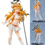 アイドルマスター ミリオンライブ！ 星井美希 小悪魔サーキットレディVer. 完成品フィギュア[ユニオンクリエイティブ]艶のあるコスチュームの質感が再現された彩色、サーキット場の風をまとったような雰囲気を再現。首元の765ネックレスもワンポイント！