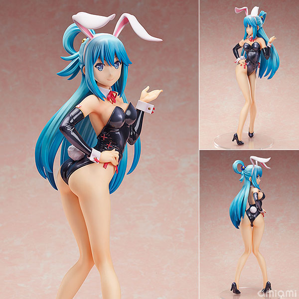 B-STYLE この素晴らしい世界に祝福を！2 アクア 生足バニーVer. 1/4 完成品フィギュア[フリーイング]『この素晴らしい世界に祝福を！2』より、アクシズ教の御神体にして、水を司る女神「アクア」が生足バニー姿で再登場！