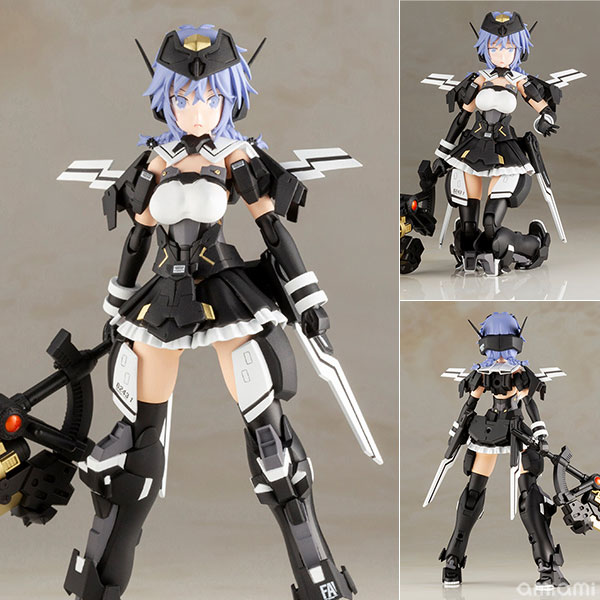 フレームアームズ・ガール 六角潮季 プラモデル[コトブキヤ]アゾンインターナショナルとacusによるメディアミックス作品「アサルトリリィ」とコトブキヤ オリジナルコンテンツ「フレームアームズ・ガール」がコラボレーション！