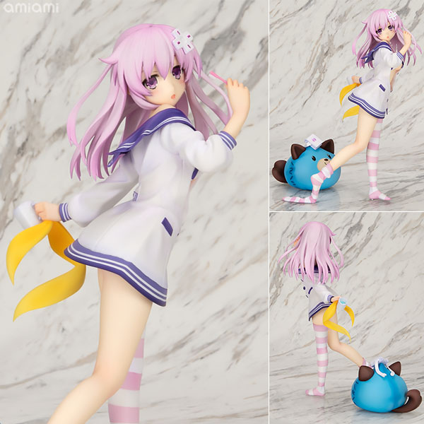 超次元ゲイム ネプテューヌ 「ネプギア」 寝起き Ver. 1/8 完成品フィギュア[ブロッコリー]『超次元ゲイム ネプテューヌ』よりネプテューヌの妹「ネプギア」を寝起き姿で立体化！おなじみ、スライヌのぬいぐるみは今回も付属。はたしてその視線の先にあるものは？