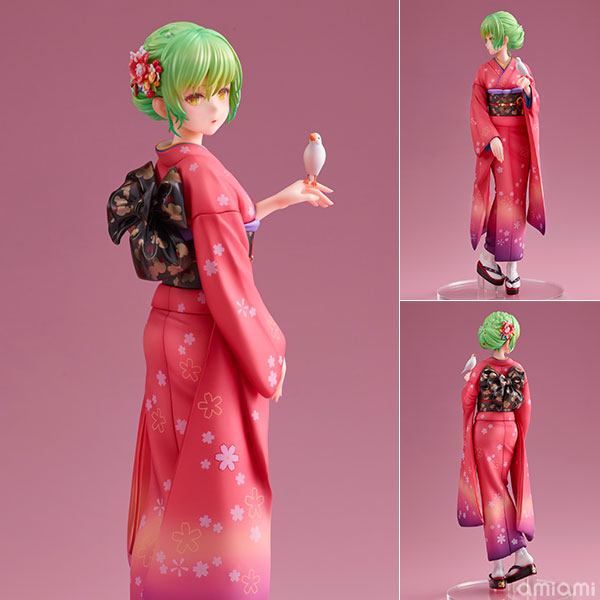 ももこイラスト『縁ちゃん〈着物〉』 完成品フィギュア[ユニオンクリエイティブ]今回は着物姿にて立体化！！着物のグラデや柄、髪飾りといった小物まで再現されております。着物姿の上品な雰囲気の縁ちゃんを是非お手元でご堪能ください。