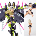 メガミデバイス 朱羅 玉藻ノ前 1/1 プラモデル[コトブキヤ]「美少女×メカニック」シリーズ『メガミデバイス』！今度の“M.S.Gを纏うという提案”は「朱羅 玉藻ノ前(あすら たまものまえ)」！！