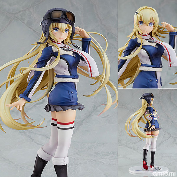 戦翼のシグルドリーヴァ クラウディア・ブラフォード 1/7 完成品フィギュア[グッドスマイルカンパニー]キャラクター原案の藤真拓哉氏がフィギュア用に描き下ろしたイラストをもとにフィギュア化しました！