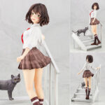 弱キャラ友崎くん 日南葵 1/7 完成品フィギュア[コトブキヤ]才色兼備のパーフェクトヒロイン！実は負けず嫌いで努力家な彼女が学校の非常階段で猫と出会った…という日常の一コマをイメージしました。