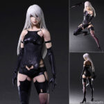 ニーア オートマタ PLAY ARTS改 〈ヨルハ A型 二号〉[スクウェア・エニックス]高級感の感じられるコスチュームや髪の質感、繊細な表情、洗練されたボディバランス、細部までリアリティを追求した彩色など、こだわり抜かれた逸品です。