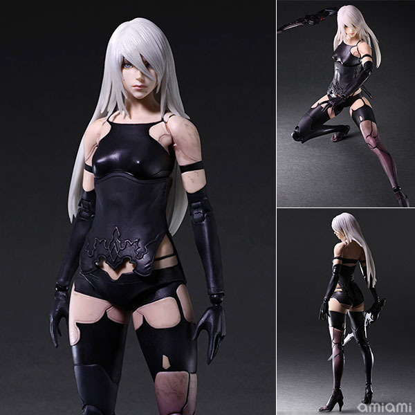 ニーア オートマタ PLAY ARTS改 〈ヨルハ A型 二号〉[スクウェア・エニックス]高級感の感じられるコスチュームや髪の質感、繊細な表情、洗練されたボディバランス、細部までリアリティを追求した彩色など、こだわり抜かれた逸品です。