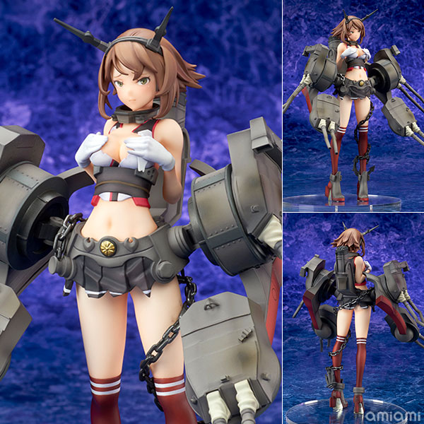 艦隊これくしょん -艦これ- 陸奥 限定中破Ver. 完成品フィギュア[キューズQ]