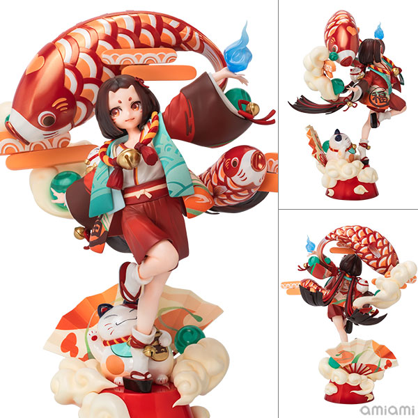 陰陽師本格幻想RPG 座敷童子 福來運至 1/7 完成品フィギュア[NetEase Games]中国のオンラインゲーム会社・NetEase, Inc.によるスマートフォン向けゲームアプリ『陰陽師』から、「座敷童子 福來運至」が立体化。