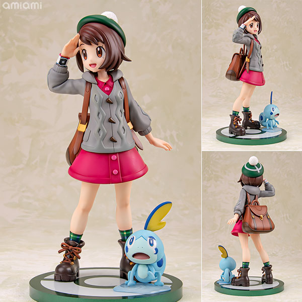 ARTFX J 『ポケットモンスター』シリーズ ユウリ with メッソン 1/8 完成品フィギュア[コトブキヤ]『ポケットモンスター ソード・シールド』よりユウリがラインナップ！広大な景色を見渡すような仕草に、ガラル地方での大冒険が思い起こされます。