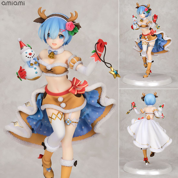 KDcolle Re：ゼロから始める異世界生活 レム 忠節トナカイメイドVer. 1/7 完成品フィギュア[KADOKAWA]『白猫プロジェクト』とのコラボイベント「Re：ゼロから交わる白猫生活2」で実装されたレムのイラストをモチーフに1/7スケールフィギュア化！