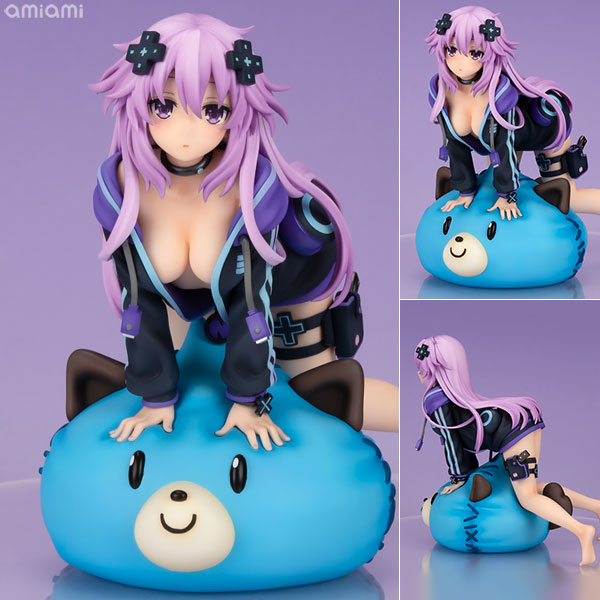 超次元ゲイム ネプテューヌ 「次元の旅人 ネプテューヌ」 寝起きVer. 1/8 完成品フィギュア[ブロッコリー]OVAに登場した別次元のネプテューヌこと「次元の旅人 ネプテューヌ」をブロッコリーおなじみの寝起きイメージで立体化！