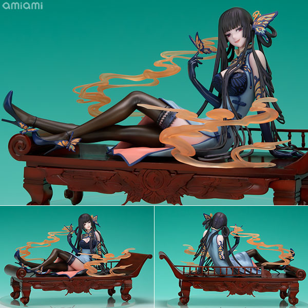 xxxHOLiC 壱原侑子 1/7 完成品フィギュア[絵夢トイズ]願いを叶える代わりに同等の対価をもらう“ミセ”の主人にして、人の運命さえも変えるほどの魔力を持つ壱原侑子の、妖艶でミステリアスな姿がフィギュア化！