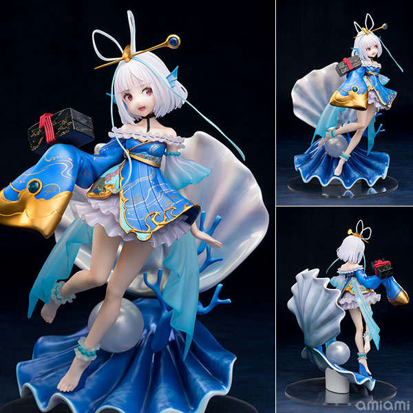 -幻想御伽絵巻- その弐 乙姫 1/7 完成品フィギュア[GENESIS]イラストレーター藤ちょこ先生のデザインによるオリジナルフィギュア企画『幻想御伽絵巻』シリーズの第2弾として竜宮城の主、乙姫が登場！