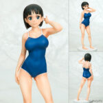 ソードアート・オンライン 桐ヶ谷直葉 紺スクver. 1/7 完成品フィギュア[Q-six]大人気作品『ソードアート・オンライン』より「桐ヶ谷直葉」がスクール水着姿でフィギュア化です！