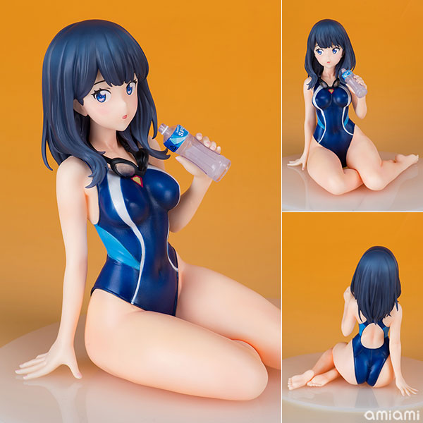 SSSS.GRIDMAN 宝多六花 競泳水着ver 1/7 完成品フィギュア[B´full FOTS JAPAN]アニメ「SSSS.GRIDMAN」より『宝多六花』がセクシーな競泳水着verで登場！競泳水着の質感や、美しく造形された身体のラインにご注目ください！