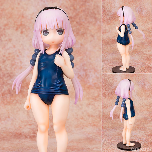小林さんちのメイドラゴン カンナ スク水ver 1/6 完成品フィギュア[B´full FOTS JAPAN]小林さんちのメイドラゴンより「カンナ」をスクール水着姿にてぽてっとかわいく立体化！！