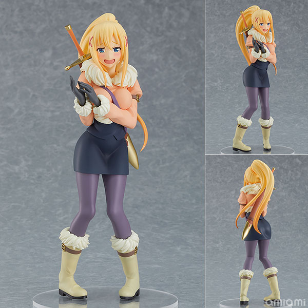 POP UP PARADE この素晴らしい世界に祝福を！紅伝説 ダクネス 冬服Ver. 完成品フィギュア[グッドスマイルカンパニー]映画『この素晴らしい世界に祝福を！紅伝説』より、「ダクネス」が冬の装いで登場！恍惚とした表情で立体化しました。