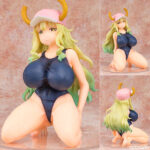 小林さんちのメイドラゴン ルコア スク水ver 1/6 完成品フィギュア[B´full FOTS JAPAN]トールやエルマ以上のナイスバディな上に普段のタンクトップにホットパンツ姿を、さらに露出度の高い目を惹くスクール水着姿にて立体化！