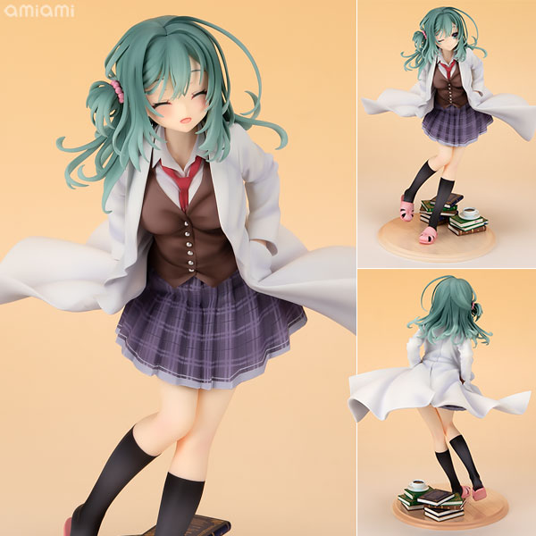 RIDDLE JOKER 式部茉優 【あみあみ限定版：「笑顔」フェイスパーツ付き】 1/7 完成品フィギュア[アリスグリント]ゆずソフトがおくる大人気ゲーム『RIDDLE JOKER』より、学院の先輩「式部茉優」が待望のフィギュア化です！