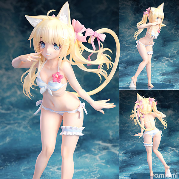 ケモミミ学園 「金髪ちゃん」illustrated by あるか 1/7 完成品フィギュア[B´full FOTS JAPAN]