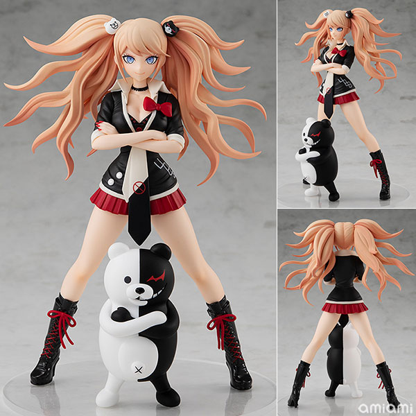 POP UP PARADE ダンガンロンパ1・2 Reload 江ノ島盾子 完成品フィギュア[グッドスマイルカンパニー]『ダンガンロンパ1・2 Reload』より「江ノ島盾子」が「モノクマ」を従えた堂々たる立ち姿で登場です！