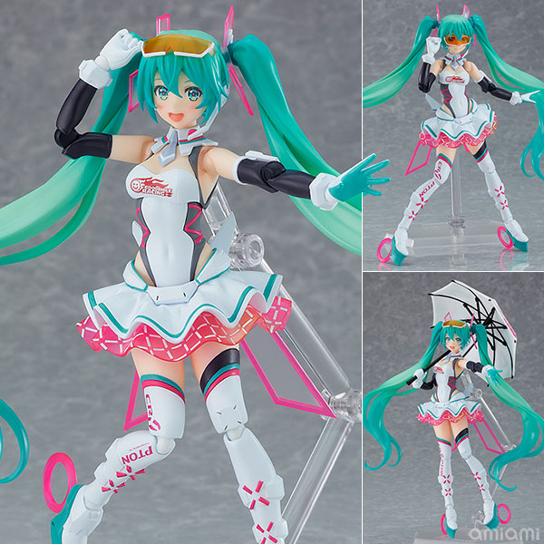 figma 初音ミク GTプロジェクト レーシングミク 2021ver.[グッドスマイルレーシング]『初音ミク GTプロジェクト』専用キャラクター「レーシングミク」の2021Ver.をfigma化しました。