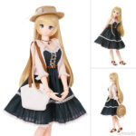 アイリスコレクトシリーズ スミレ / Minty kiss 1/3 完成品ドール[アゾン]ネイビーブルーのワンピースにガーリィなミルク色のカーディガン。ワンピースとおそろいの付け袖でオフショル風コーデにも☆
