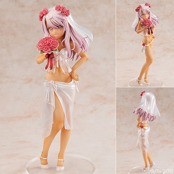 KDcolle プリズマ☆ファンタズム クロエ・フォン・アインツベルン ウェディングビキニVer. 1/7 完成品フィギュア[KADOKAWA]白い歯を見せて笑う表情は、いたずら大好きなクロの魅力をばっちり表現！パレオは着脱可能で、キュートなお尻も楽しめます！