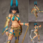 DarkAdvent Undeaddress アイシス STD ver. プラモデル[アルファマックス]君主の証たるセプター(王笏)と、亡き夫にして王、ラヴセス12世像が付属。セプターの装飾は角度が調整でき、ラヴセス12世像はアイシスの装束に装着して遊ぶことが出来ます。