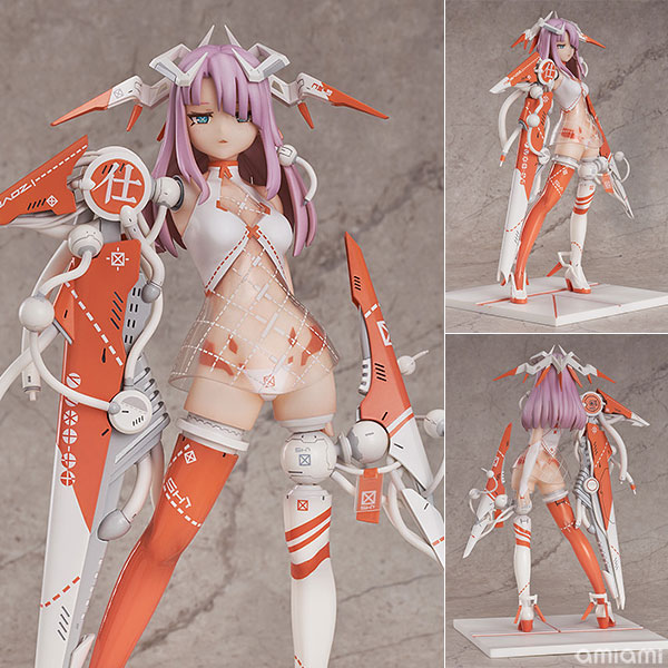 紅方実験 仕 1/7 完成品フィギュア[ルミナスボックス]人気イラストレーターNEbaozi氏が描く中国象棋がテーマの『紅方実験』より「仕」が登場。機械と少女と融合した可愛い「仕」を是非お迎えください。