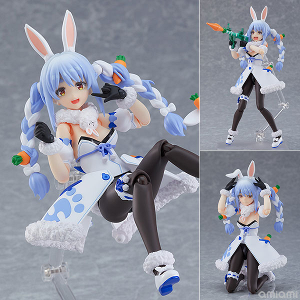 figma ホロライブプロダクション 兎田ぺこら[マックスファクトリー]人気VTuber事務所「ホロライブプロダクション」より「ホロライブ」三期生の兎田ぺこらがアクションフィギュアfigmaとなって登場！