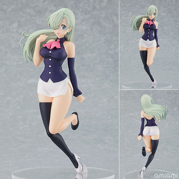 POP UP PARADE 七つの大罪 憤怒の審判 エリザベス 完成品フィギュア[グッドスマイルカンパニー]リオネス国の第三王女であり、移動酒場〈豚の帽子〉亭のウェイトレス・エリザベスを、魅力的なプロポーションをそのままにフィギュア化！