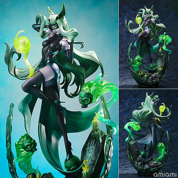 AFK アリーナ シェミーラ 1/7 完成品フィギュア[Myethos]人気放置系スマホゲーム『AFK アリーナ』より、グレイヴボーン陣営の気高くも悲壮感漂う美しき獣「シェミーラ」が1/7スケールにて立体化！