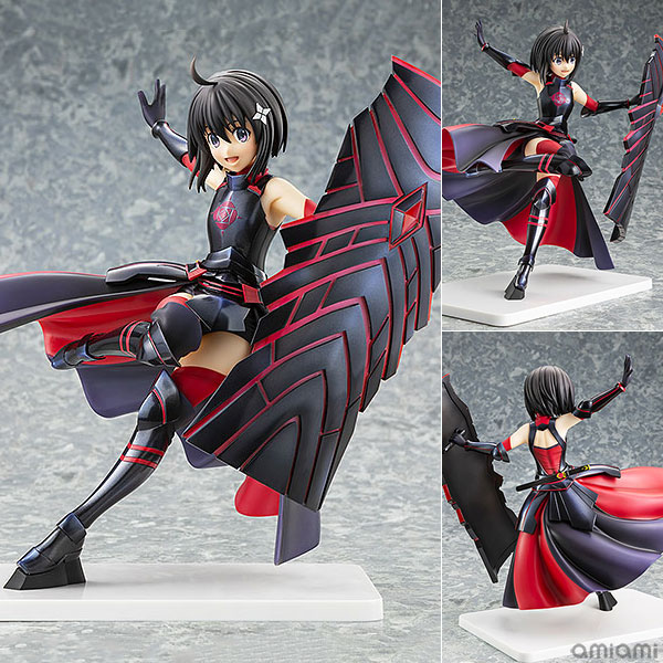 CAworks 痛いのは嫌なので防御力に極振りしたいと思います。 メイプル 黒薔薇ノ鎧ver. 1/7 完成品フィギュア[キャラアニ]メタリックブラックが重厚な“黒薔薇ノ鎧”を身にまとった「メイプル」をフィギュア化！