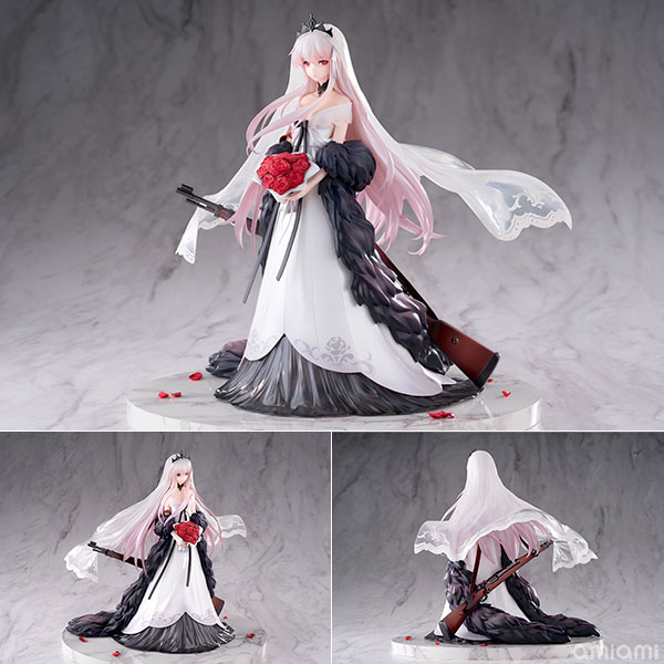 ドールズフロントライン Kar98k 掌のスカーレッド Ver. 1/7 完成品フィギュア[ホビーマックス]大人気スマホゲーム『ドールズフロントライン』より、純白のドレスや色とりどりの花で飾られたKar98k専用スキン『掌のスカーレッド』、フィギュア化です！