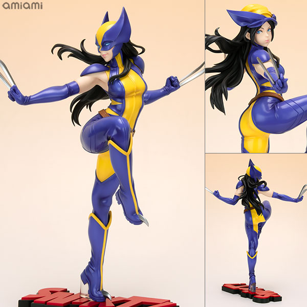 MARVEL美少女 MARVEL UNIVERSE ウルヴァリン(ローラ・キニー) 1/7 完成品フィギュア[コトブキヤ]山下しゅんや氏が描き下した新たなアートを元に、しなやかな体躯と美しい身体の動きが随所に感じられる造形に仕上げました。