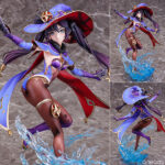 原神 モナ・星天水鏡Ver. 1/7 完成品フィギュア[Wonderful Works]しなやかで流れるようなポージングに、特徴的な衣装の質感や星をイメージした装飾、足元から湧き踊る水のエフェクトにもこだわり、「モナ」の魅力を余すところなく再現しました。