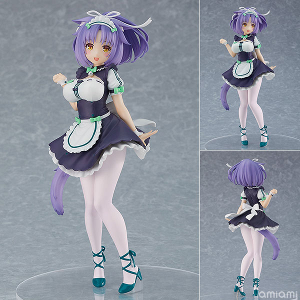 POP UP PARADE ネコぱら シナモン 完成品フィギュア[グッドスマイルカンパニー]おなじみ、パティスリー「ラ・ソレイユ」制服姿のシナモンが登場です。