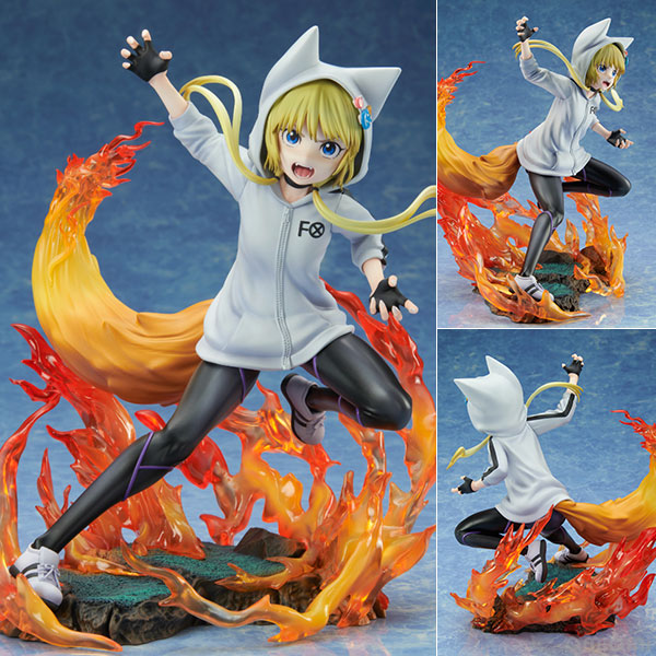 TVアニメ「怪物事変」 紺 1/8 完成品フィギュア[バンダイナムコアーツ]TVアニメ『怪物事変』より、“狐”の少女「紺」が登場！勇ましさの中にどこかあどけなさも感じる、飯生と夏羽の間で心揺れる紺を、是非お手元でお楽しみください。