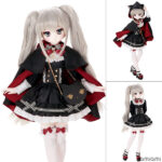 Iris Collect petit(アイリス コレクト プチ) すずね /～Wonder fraulein～Goth×Loli cats 1/3 完成品ドール[アゾン]Iris Collect petit(アイリスコレクトプチ)」シリーズからボディカラーにアゾン初の「スーパーホワイティ」を採用した「すずね」が登場♪