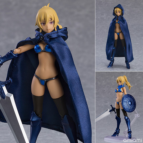 figma Styles ビキニアーマー(マコト) 歴戦ver.[マックスファクトリー]あのビキニアーマーマコトがつよつよ女戦士となって再び登場！布素材の「マント」が付属。金属線を入れておりますので自由に表情付けが可能です。